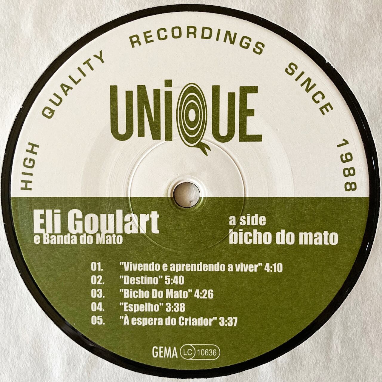 Used / LP】 ELI GOULART E BANDA DO MATO / Bicho Do Mato | AgriTribeMusic -  NEW / Used Records Store