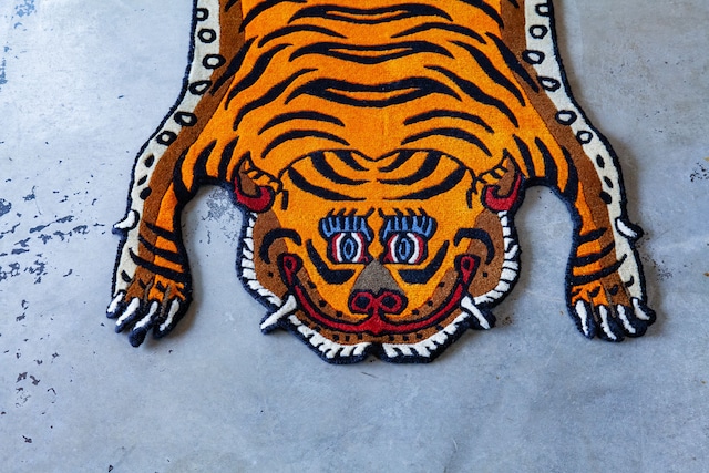 Tibetan Tiger Rug 《Sサイズ•ウール069》チベタンタイガーラグ