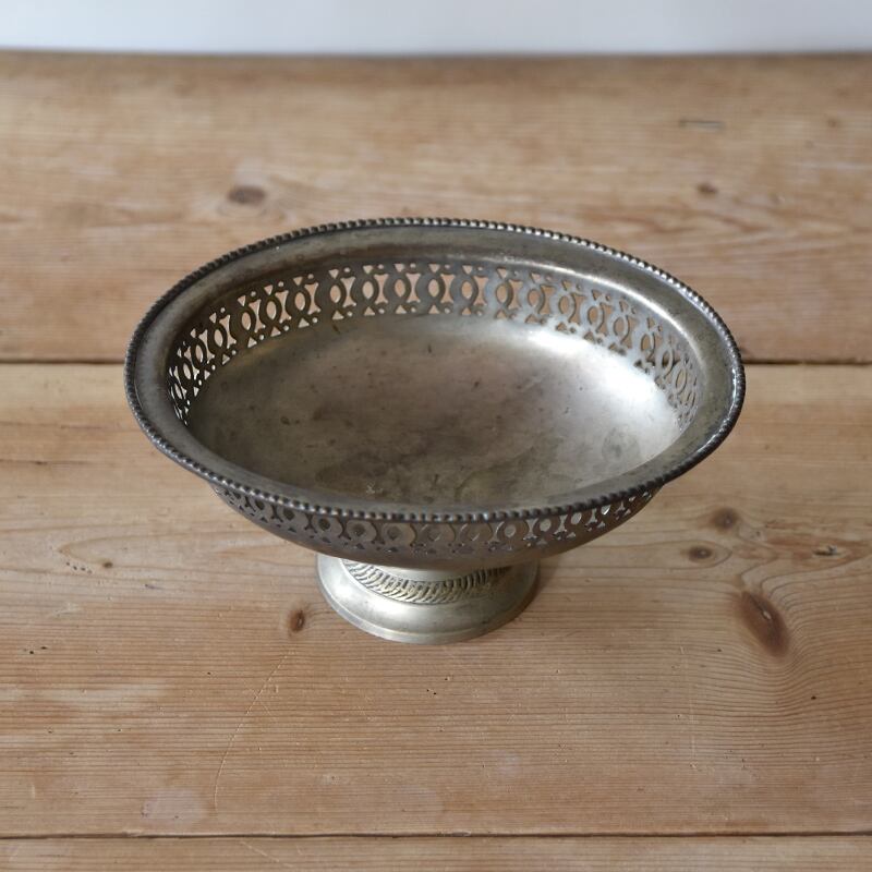 French Silver Compote / フレンチ シルバー コンポート / 2101-SLW