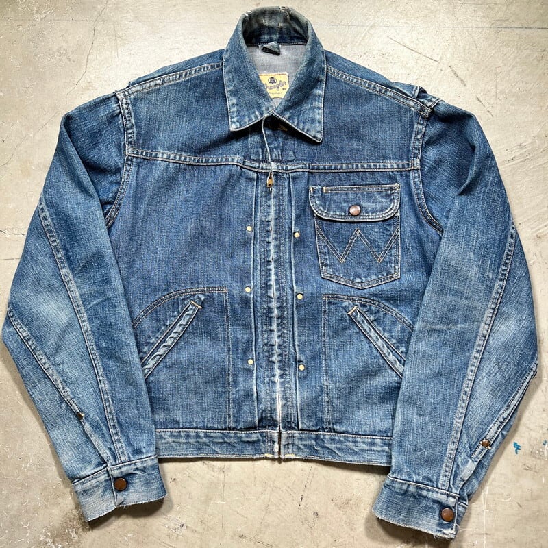 11mjz 50s 60s サイズ44 前期　デニムジャケット　Gジャン