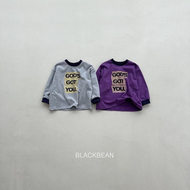【取寄】blackbean|tape tee|テープT|S-XL|kids|26 autumn