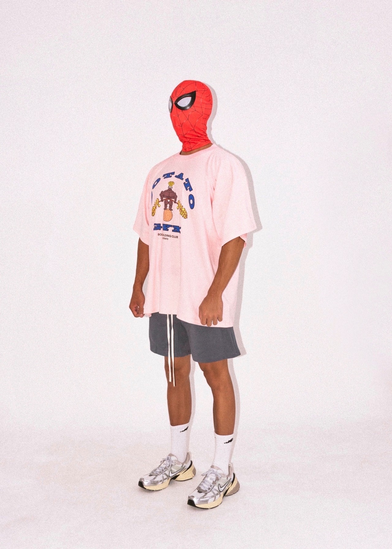 ポテトジムTシャツ ピンク