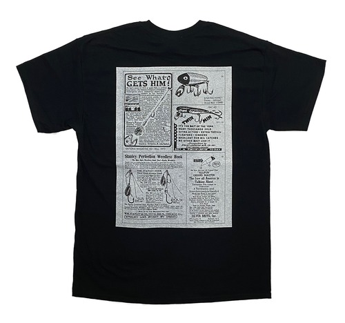 "Vintage Catalogue Gets Him"SS Crew Neck Tee