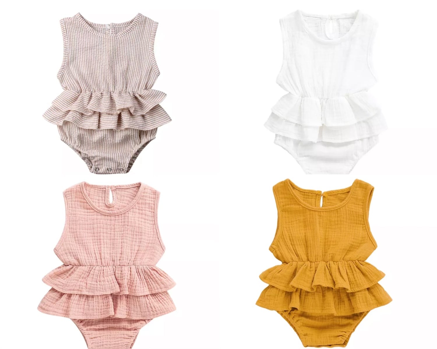 ロンパース / 女の子 / 〜24ヶ月( A〜G )