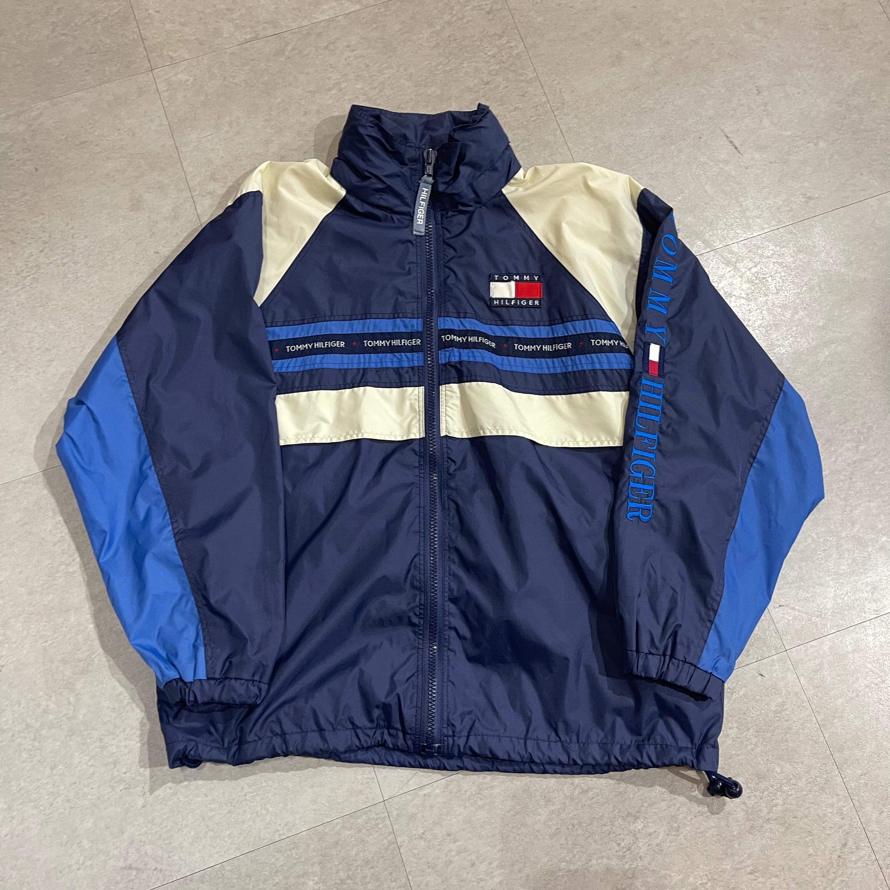 90年代 size:S【 TOMMY HILFIGER 】トミーヒルフィガー ナイロン