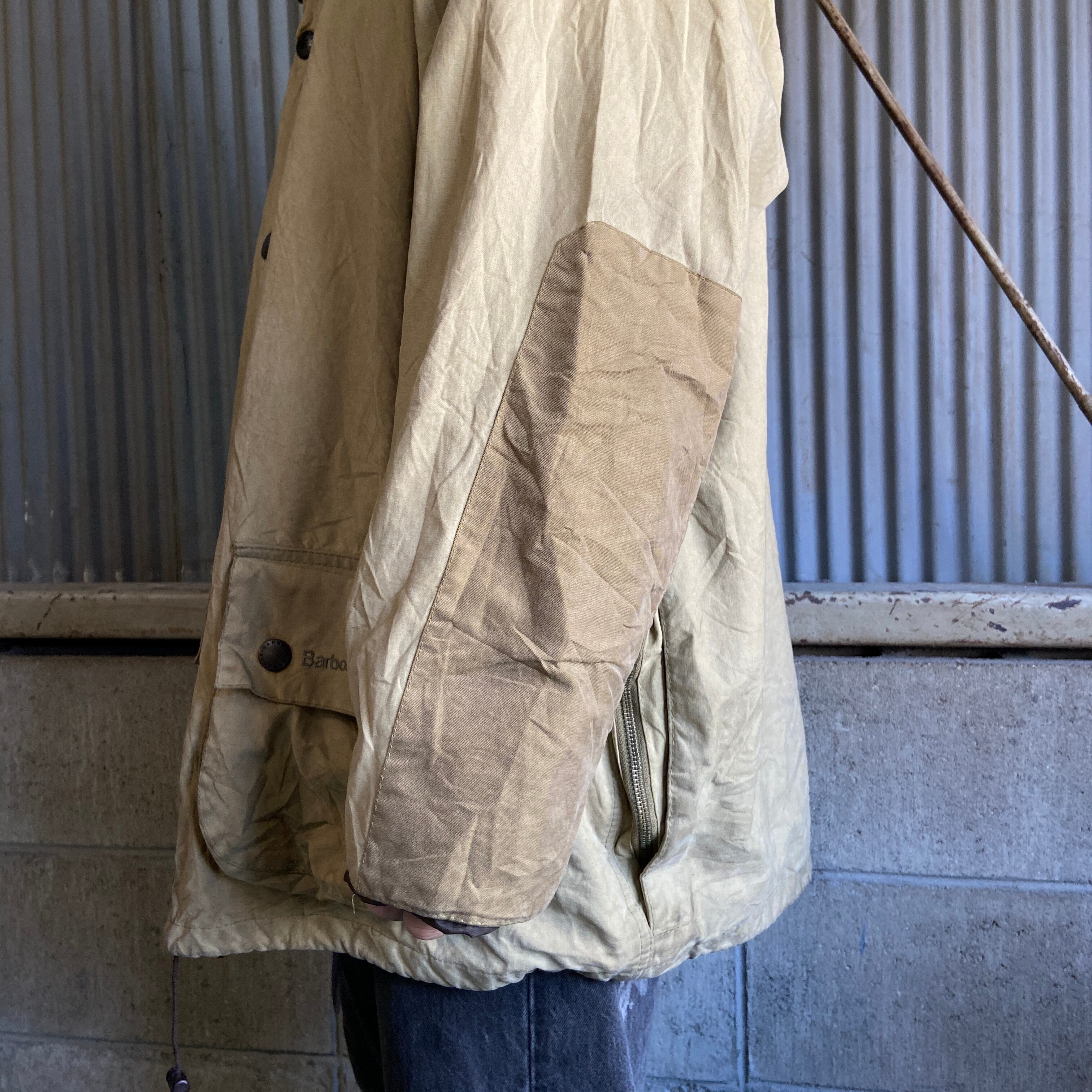 英国製 00年製 ビンテージ 縦3ワラント Barbour バブアー BEAUFORT 