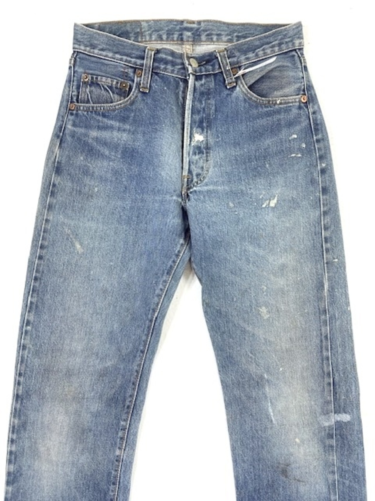 M-110  リーバイス Levis501古着 1978年66後期赤耳 米国製刻6　W 72cm  股下 79cm　