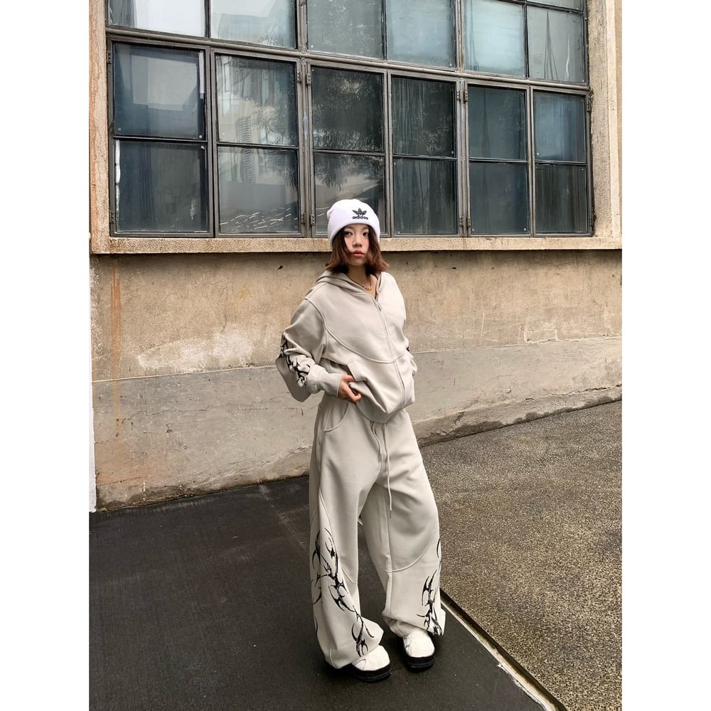 ストリート 棘プリント セットアップ パンツ P344 | wshot