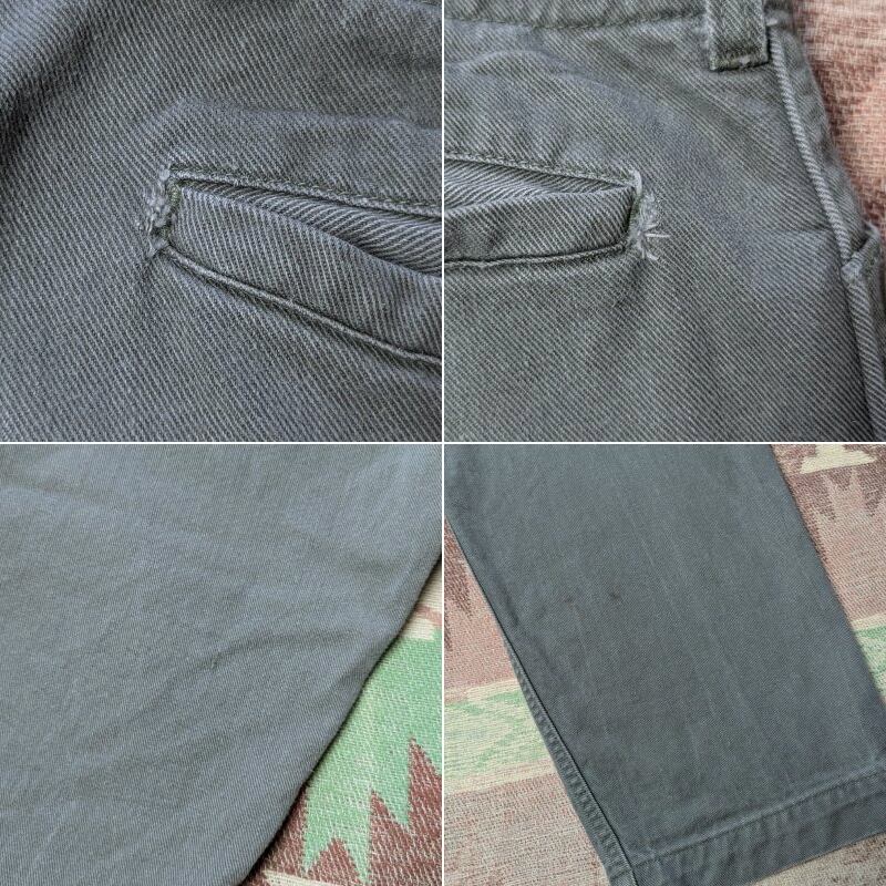 60s CAN'T BUST'EM FRISKO JEENS Work Pants (W36.5) | Wonder Wear