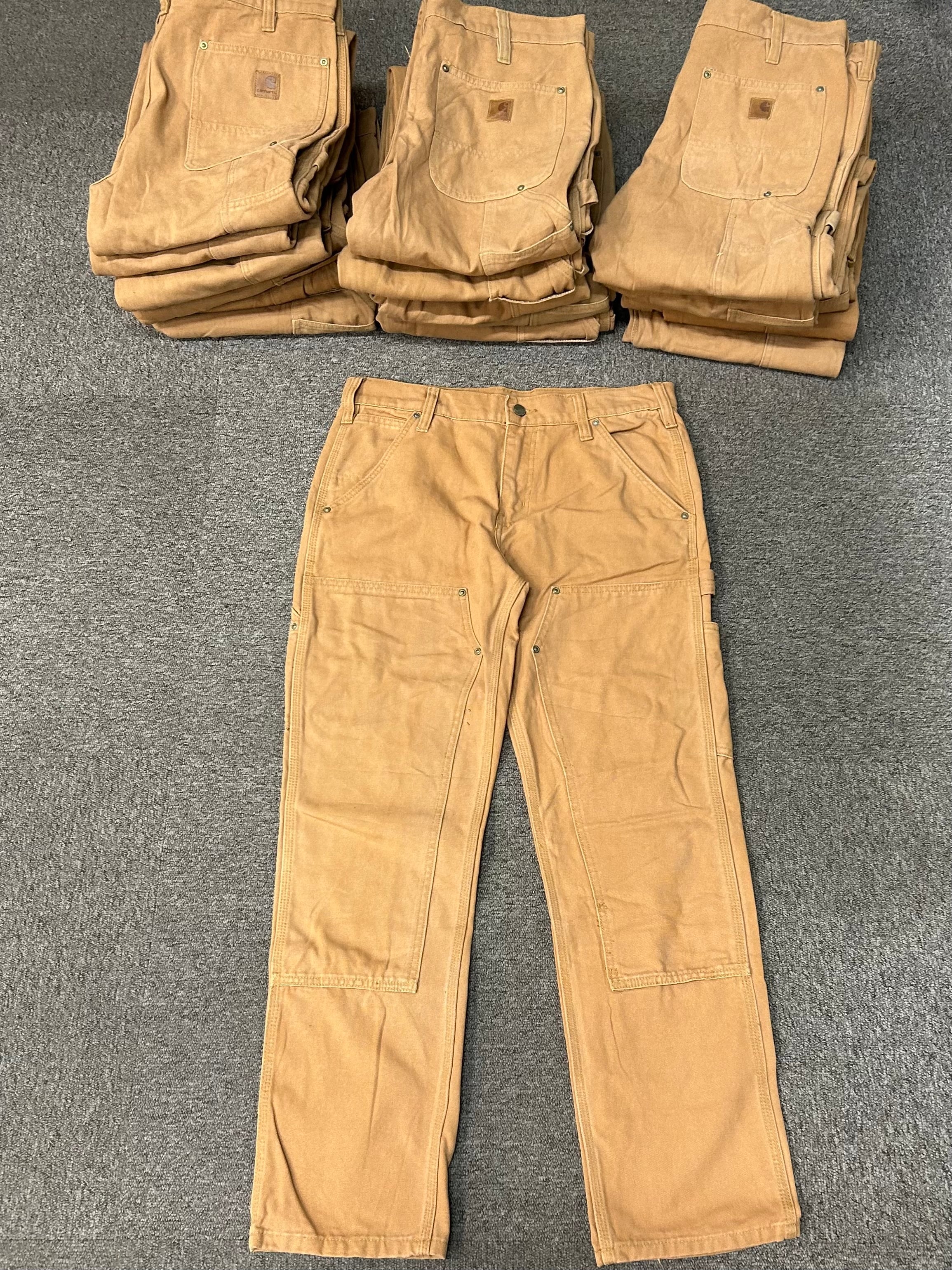 Carhartt】ダブルニー ブラウン W34 L30 USED | AIR FORCE MARATHON