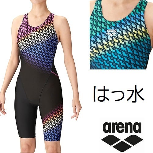 アリーナフィットネス水着[レディース]ワンピーススパッツ オープン