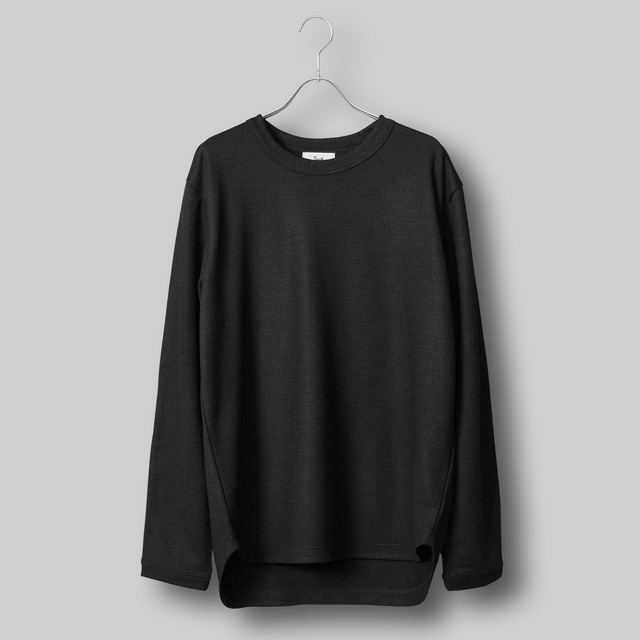 タイディドレスウールセーター / Tidy Dress Wool Sweater #BLACK