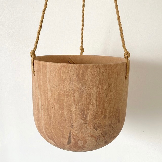 ceramic hanging pot FARM "Judita Hanging 15C " 吊り 鉢カバー 底穴なし
