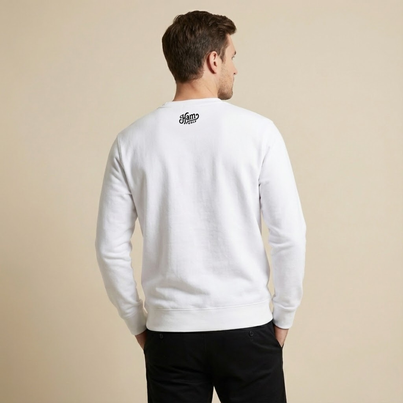 WOOL LINING SWEATSHIRT/WH