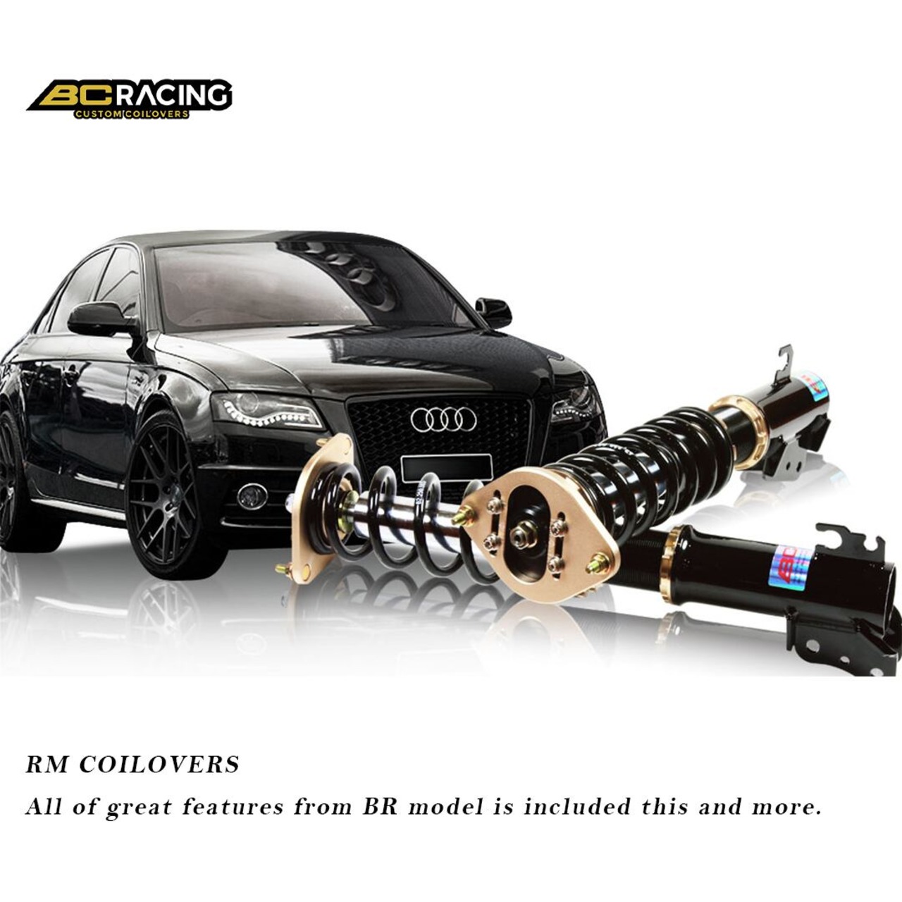 BC RACING RM Coilover Kit MH-TYPE MITSUBISHI/ミツビシ エクリプス D27A 1989-1994 B-12