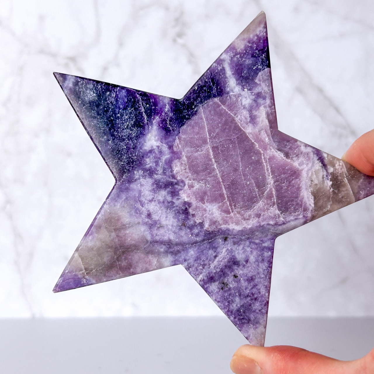 レピドライト スター スタンド付き * Lepidolite * 天然石