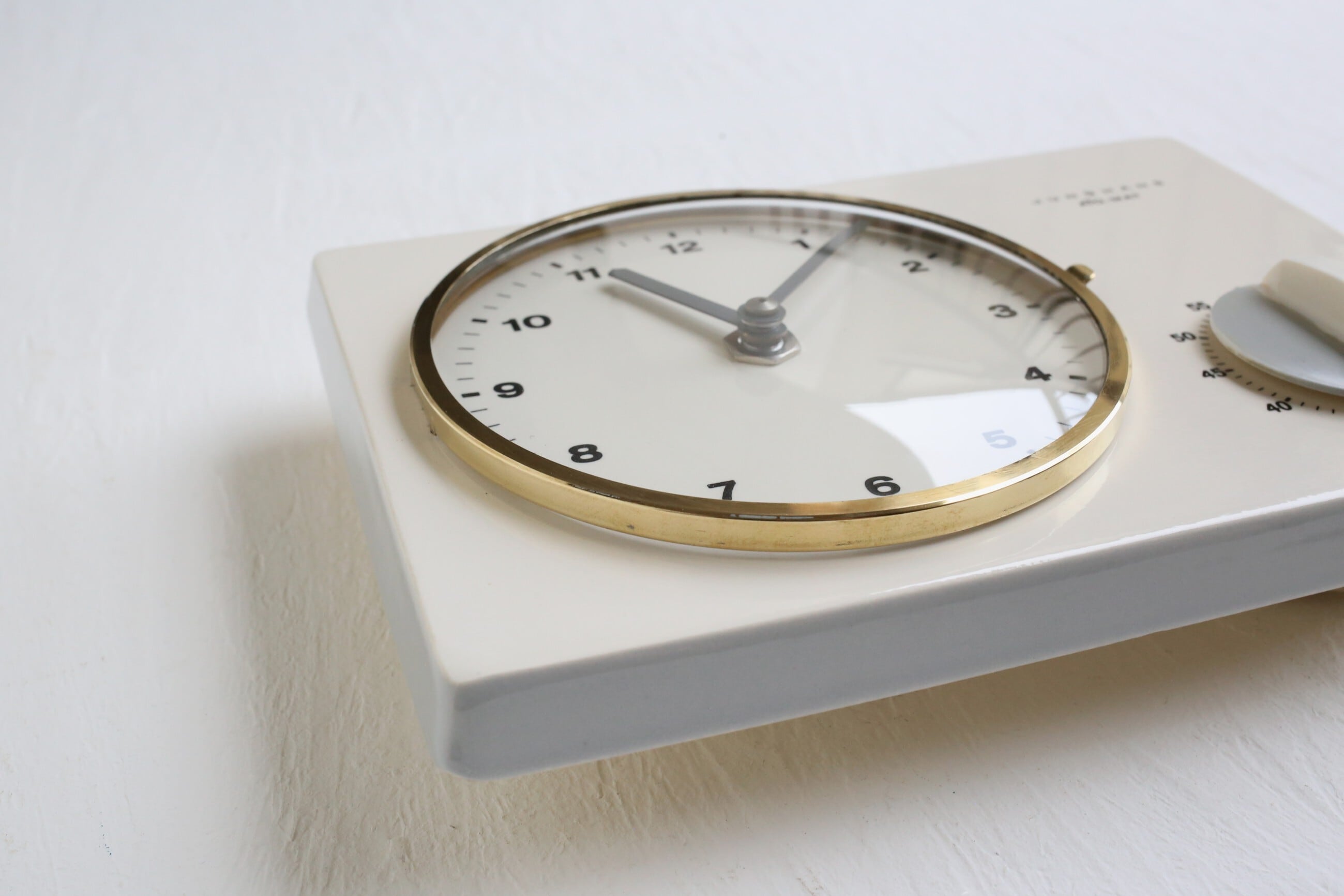 ドイツ ヴィンテージ JUNGHANS ユンハンス 陶器製 キッチンタイマー