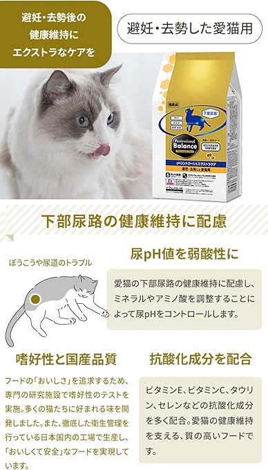 ベッツソリューション 猫用 尿中ストルバイトサポート 2kg×4袋