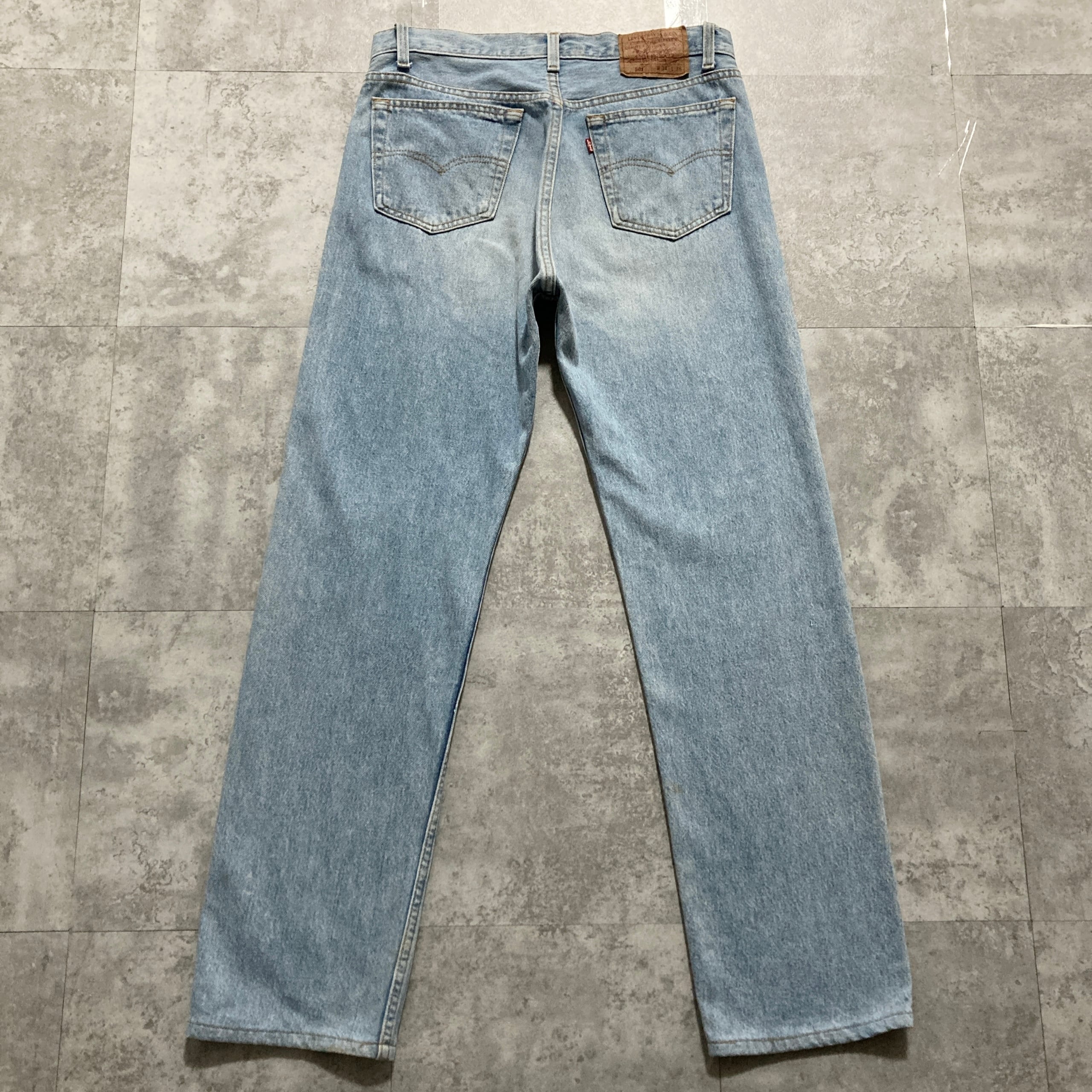 W34 L36】90's US.Levis 501 リーバイス サンアンジェロ工場(552