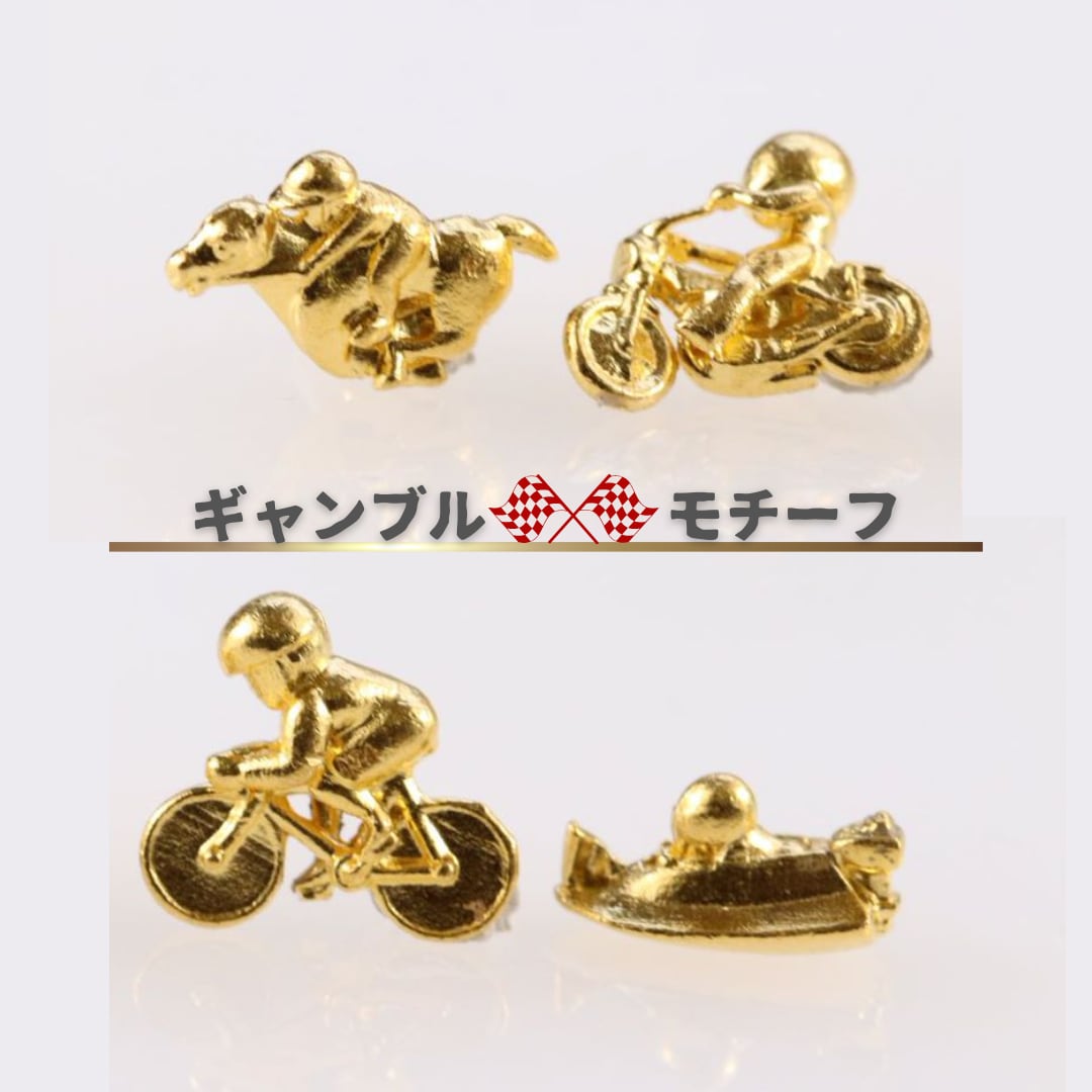 純金【ボートレース】モチーフ 約1g お守り 【JUNGOLD