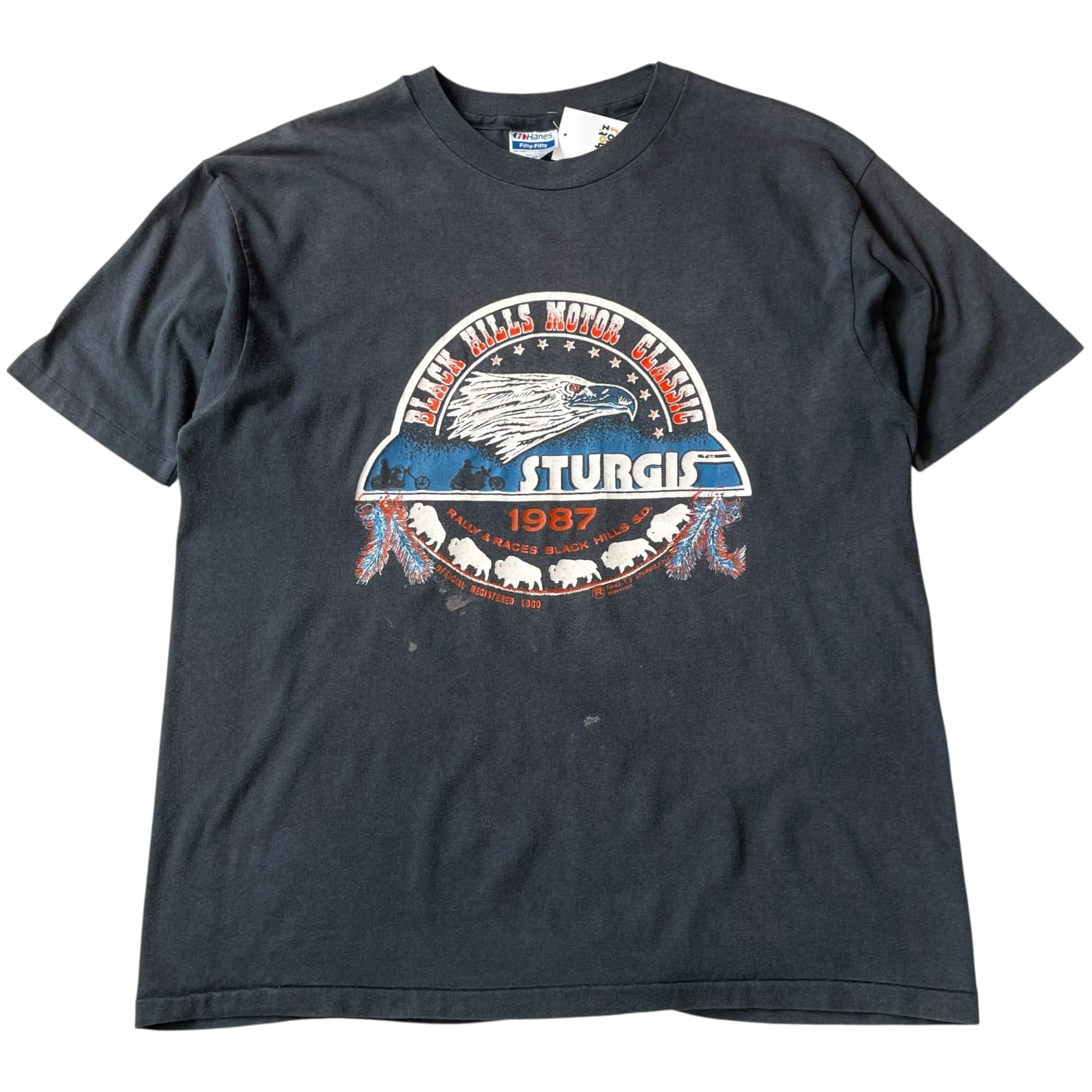 1987s BLACK HILLS STURGIS "eagle" T-shirt