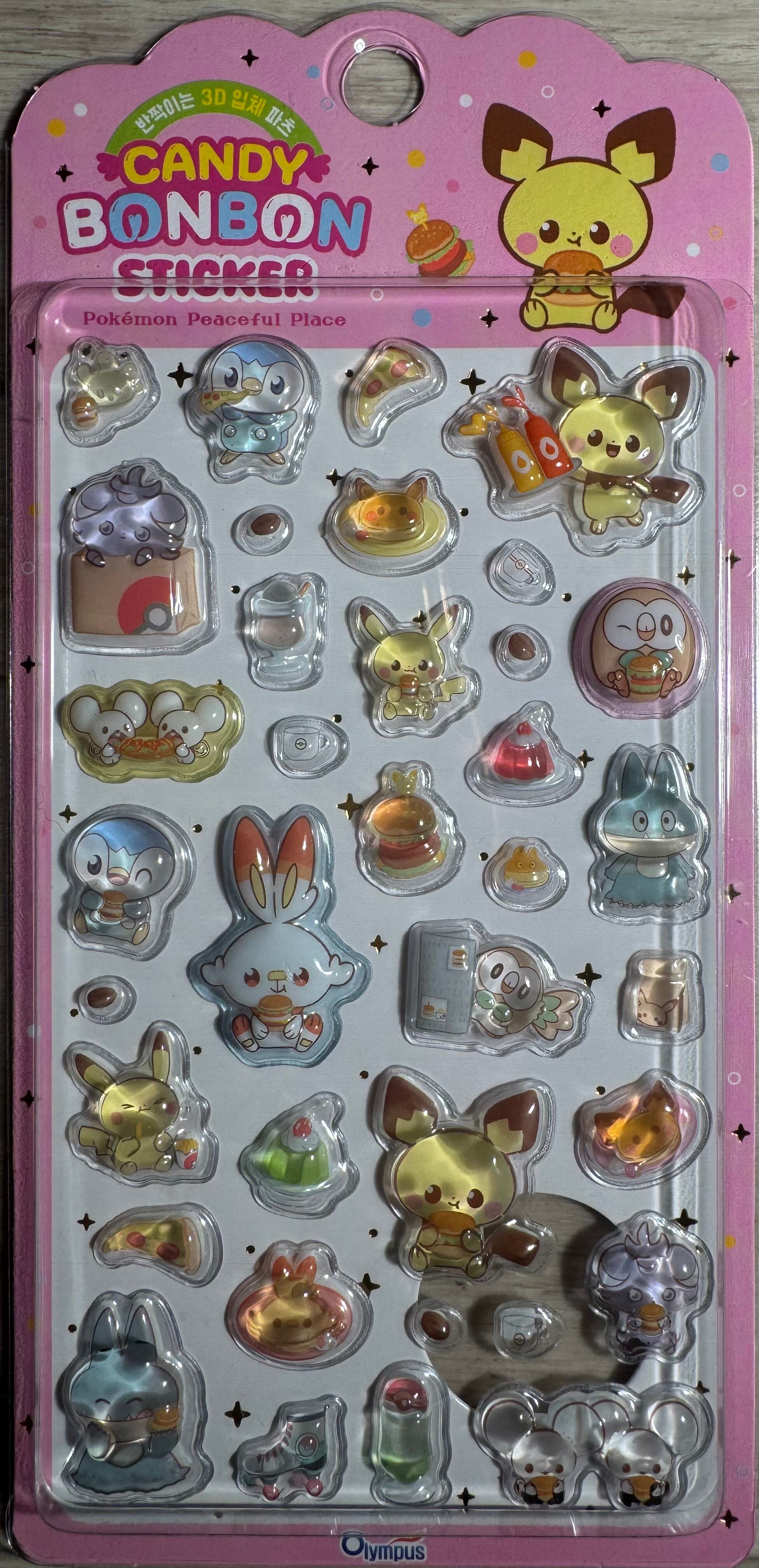 期間限定セール中』【韓国限定】ポケモン ポケピース CANDY BONBON 4種