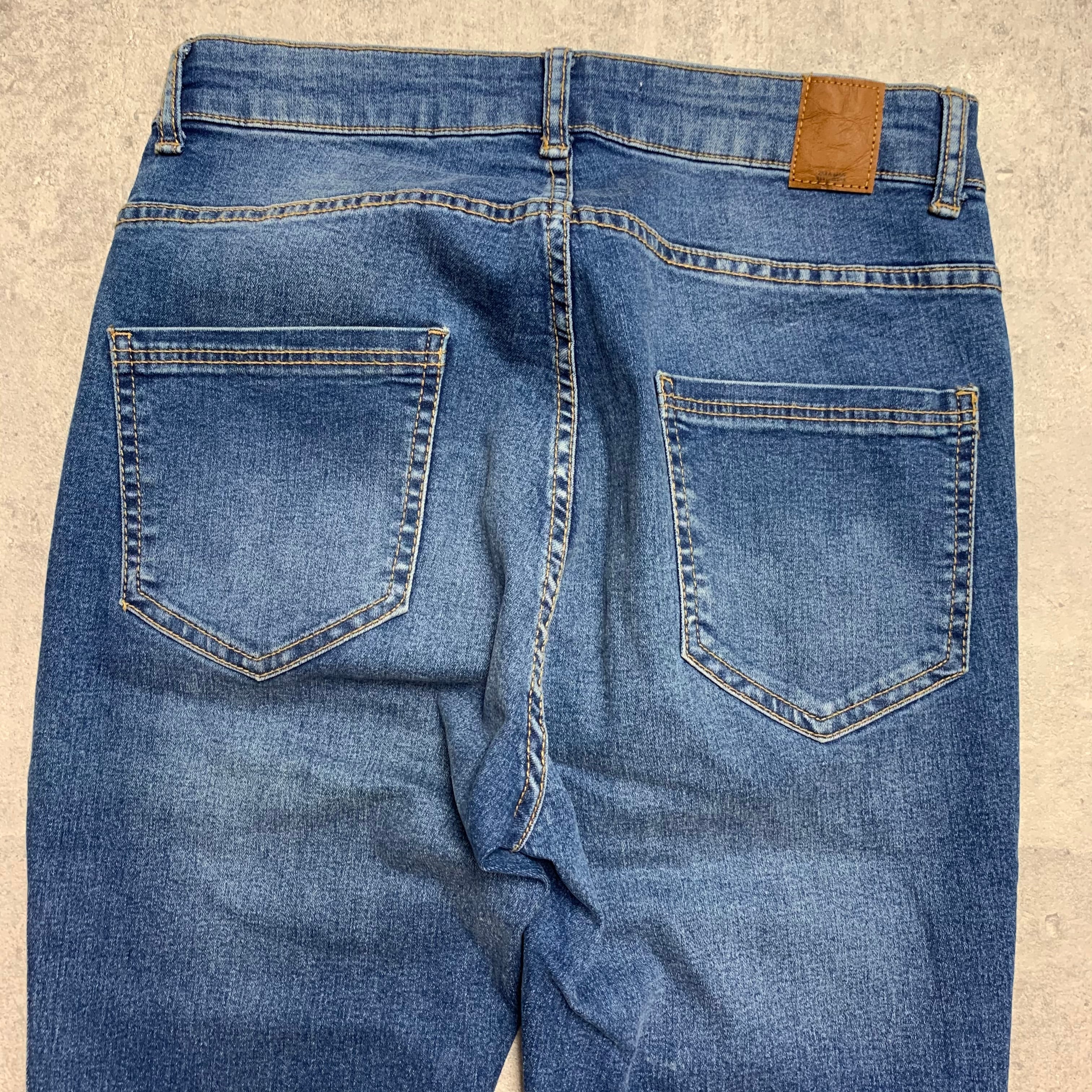 ピクシーさん専2/9 新品 ZARA ザラ ストレッチスキニーデニム - デニム ...