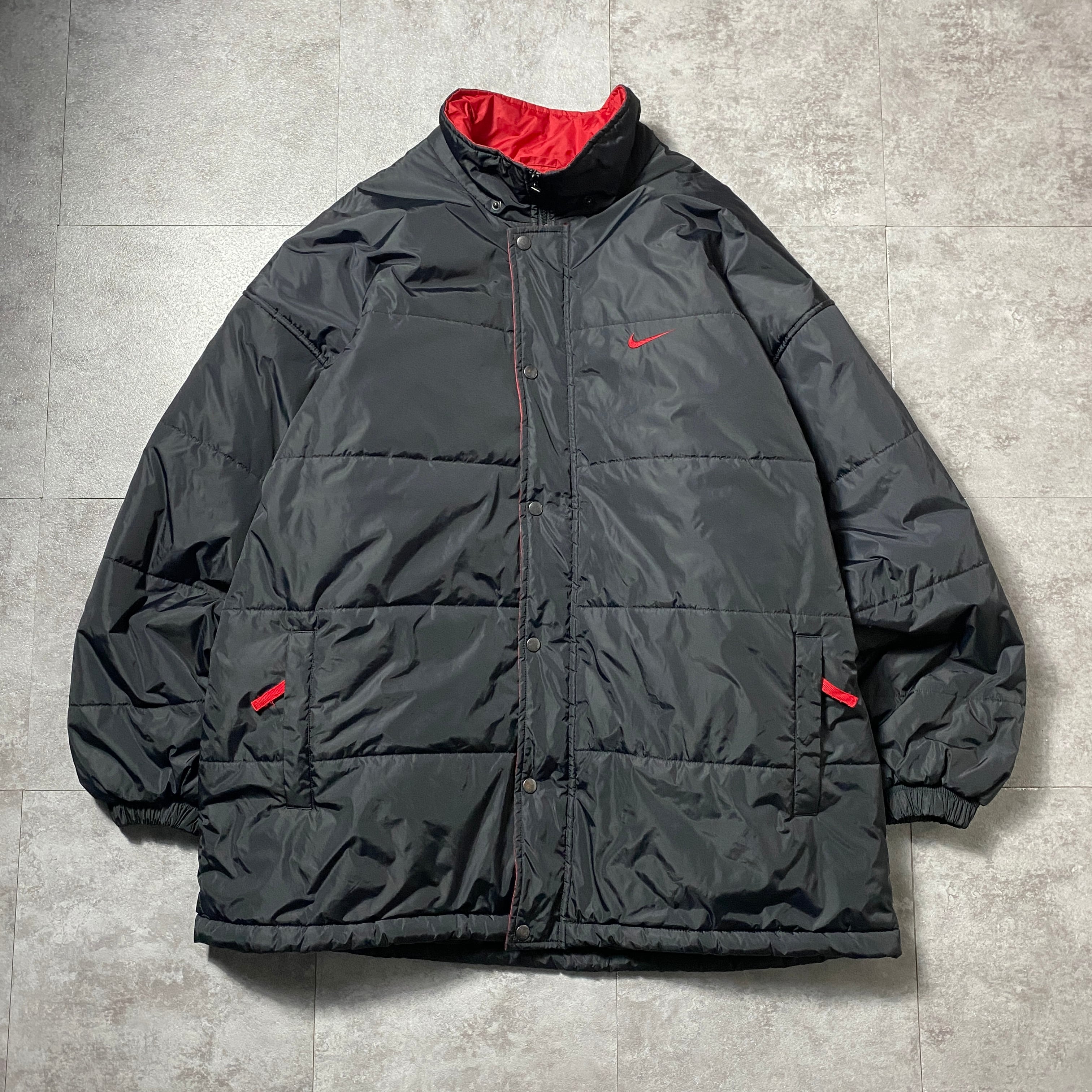 Size.XL】90's NIKE ナイキ スウォッシュ 刺繍ワンポイント バックロゴ