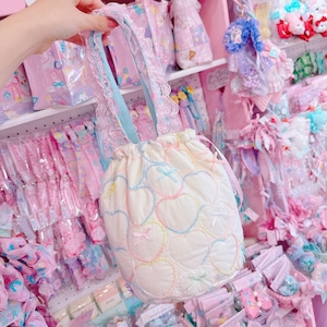 【E3】102-6丸底巾着2wayバッグ(ショルダーひも別売)