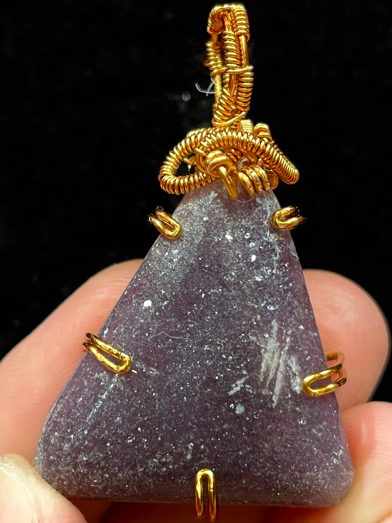 2) 採掘初期「ユーフォラライト44」ペンダントB