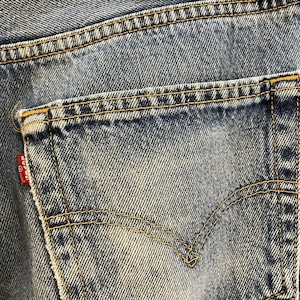 【LEVI'S】90s イギリス製 501 ジーパン ジーンズ デニム 刻印311 W34 MADE IN UK リーバイス 英国ファクトリー EU古着