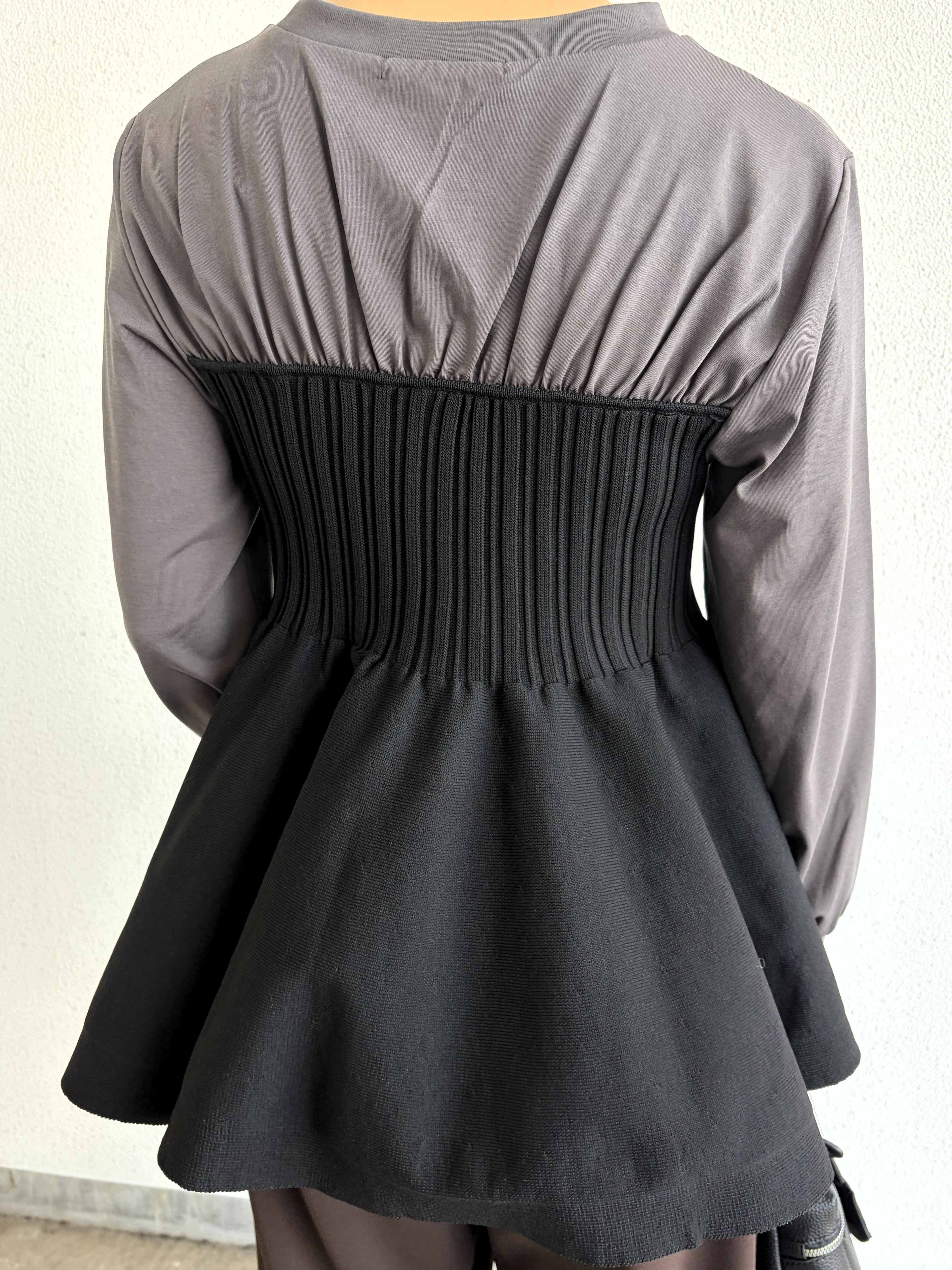 TAO ニットビスチェ　ブラック N°9286!】ニットビスチェプルオーバー（9207-65504） | 9286 Fashion Lab