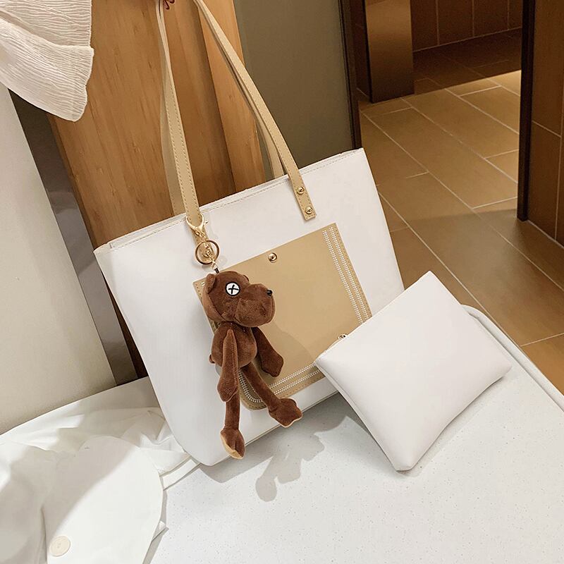 バッグ、婦人用バッグ、大容量、2020年の新しいトレンディな夏のファッション、ヒットカラーのショルダーバッグ、ネットの有名人、ウエスタンスタイル、ワイルドトートバッグ Tiancai_Wing_Bag8187160