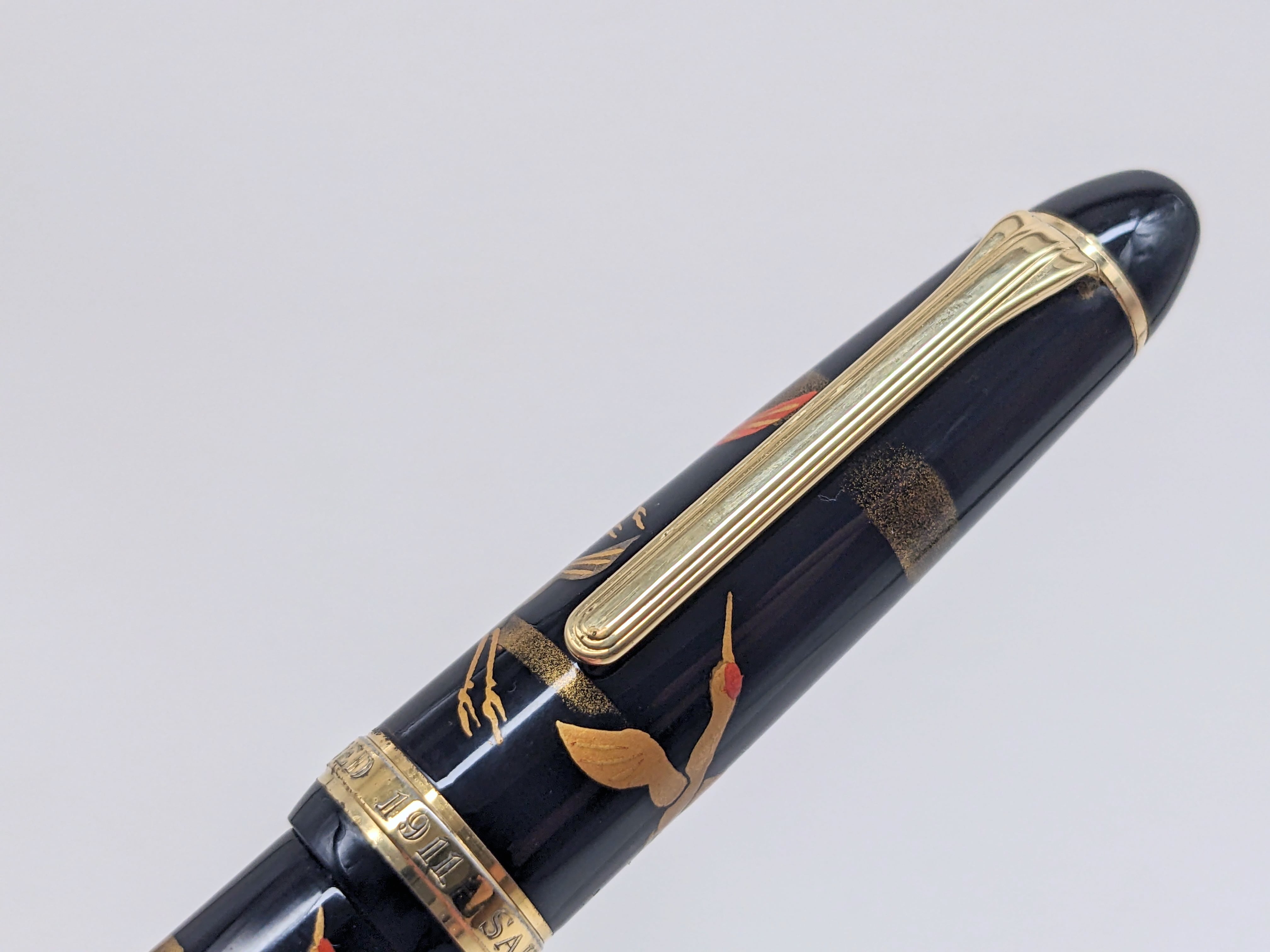 00s セーラー万年筆 蒔絵 鶴 旧 SAILOR （細字） 14K 03046 | 川口明弘