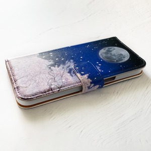 夜桜 手帳型 iPhoneケース スマホケース 全機種対応