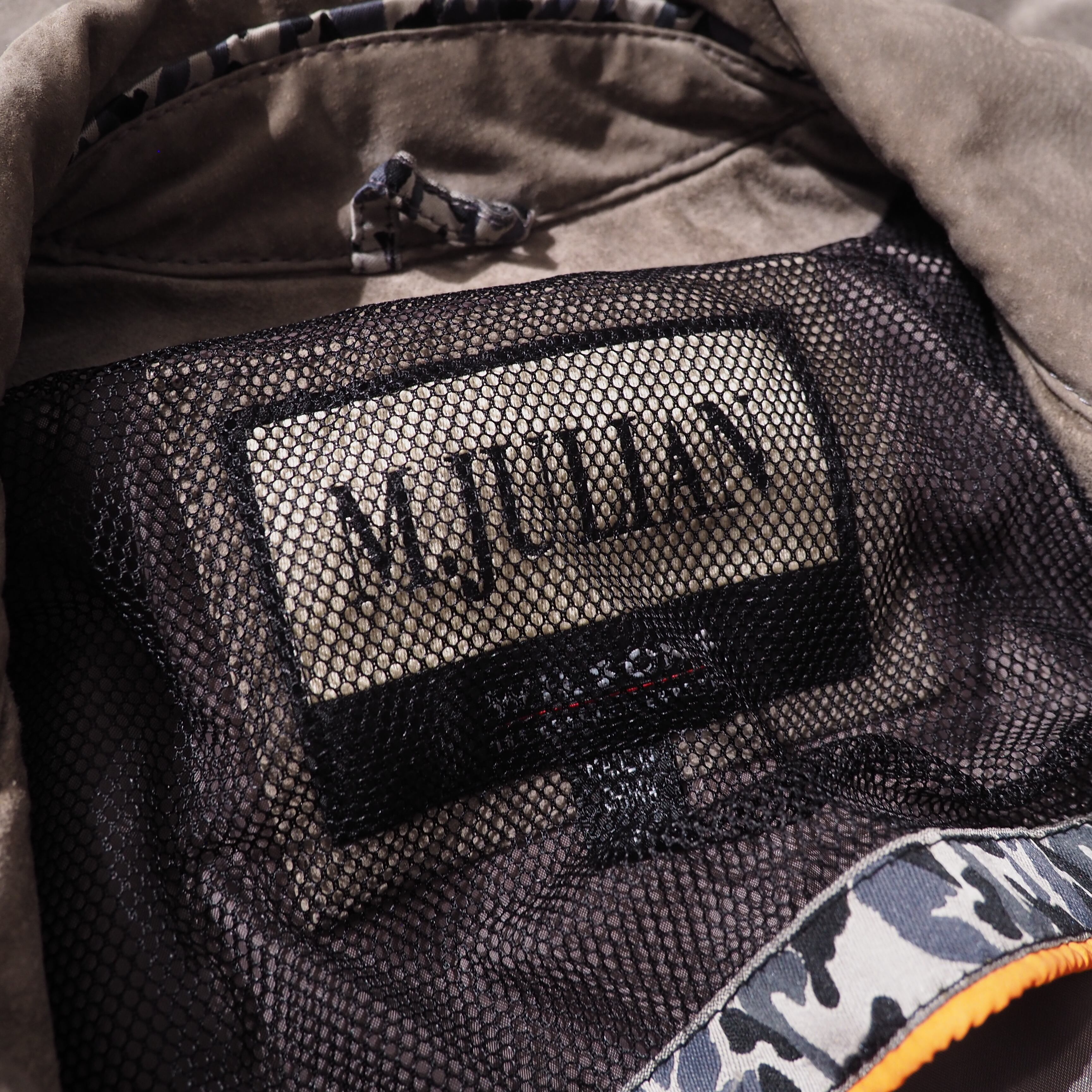 ” Wilsons ” Separation silhouette Design vintage leather jacket