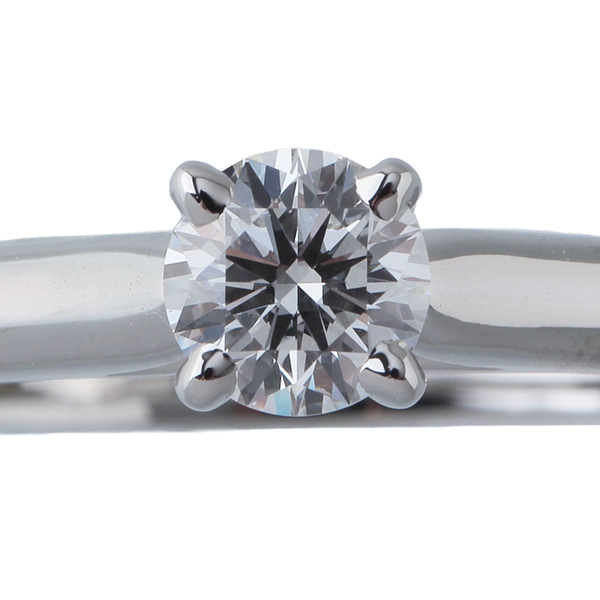 カルティエ ソリテール リング ダイヤ0.30ct G-VVS2-3EX #50 Pt950 GIA  