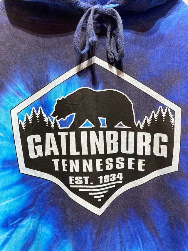 “GATLINBURG” Tie Dye Hoodie RENGA CLOTHING STORE