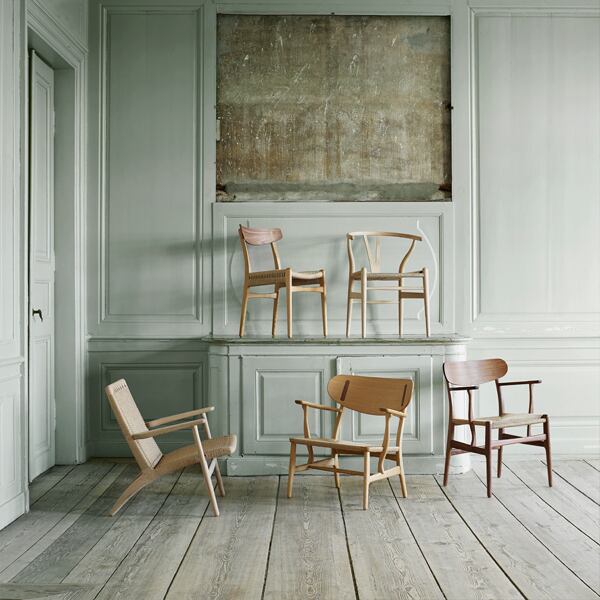 CH22 オーク/ウォルナット ナチュラル ペーパーコード（オイル仕上