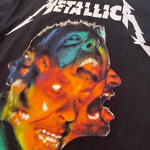 【Rock Yeah】METALLICA バンドTシャツ Hardwired... to Self-Destruct アートワーク メタリカ Lサイズ バックロゴ US古着 アメリカ古着