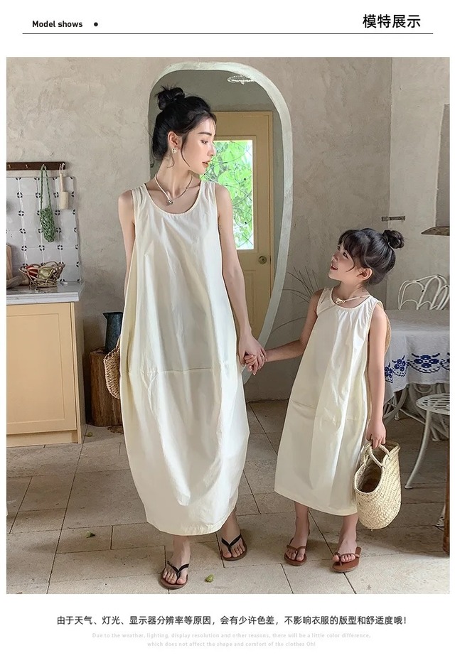 ノースリーブワンピース　Girl