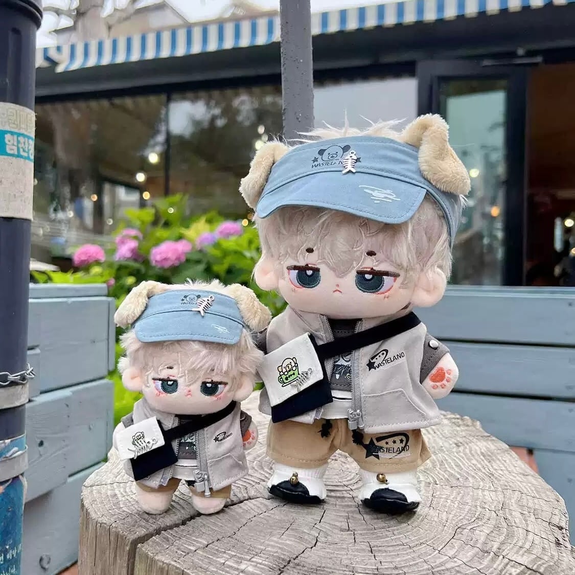 15cmぬい服】ウェストランドコーデ 15cm着せ替えぬいぐるみ用 棉花娃娃