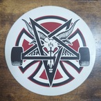 【ST-466】Independent Trucks インディペンデント スケートボード Skateboard sticker ステッカー Thrasher Pentagram Cross