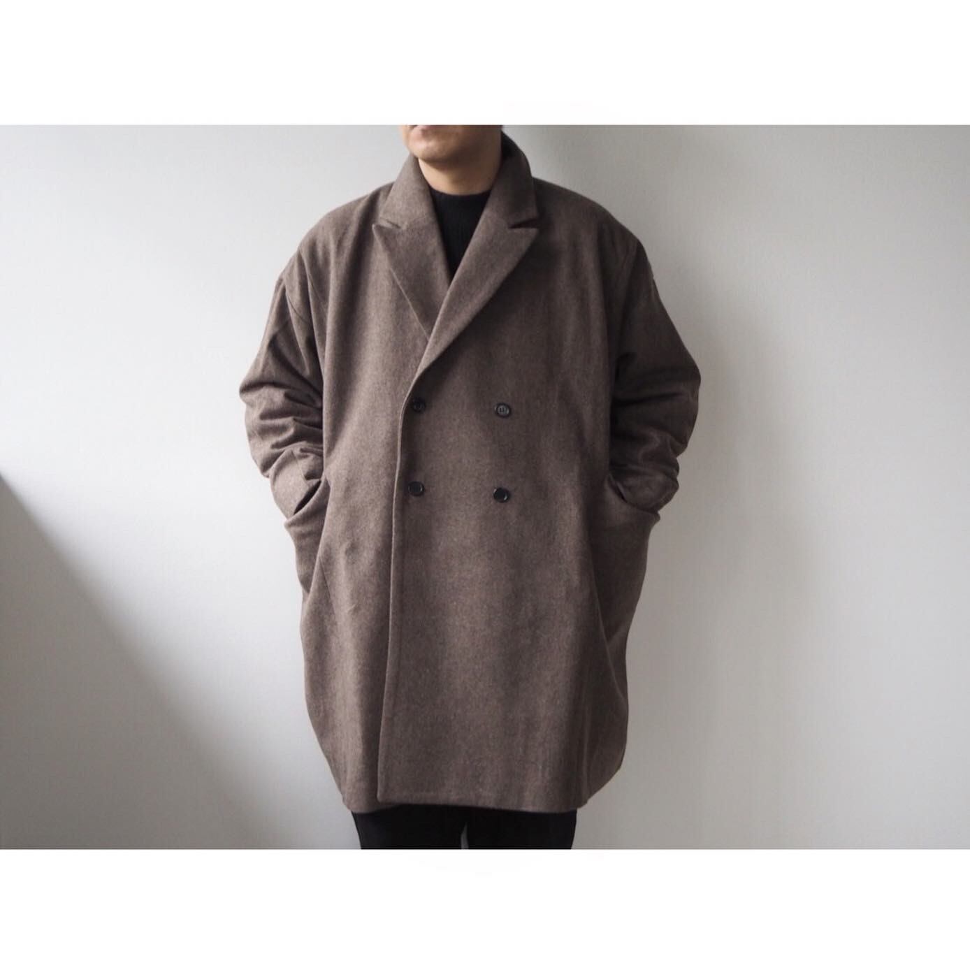 BASISBROEK (バージスブルック) 『EGG』 Wool Double Coat | AUTHENTIC Life Store powered  by BASE