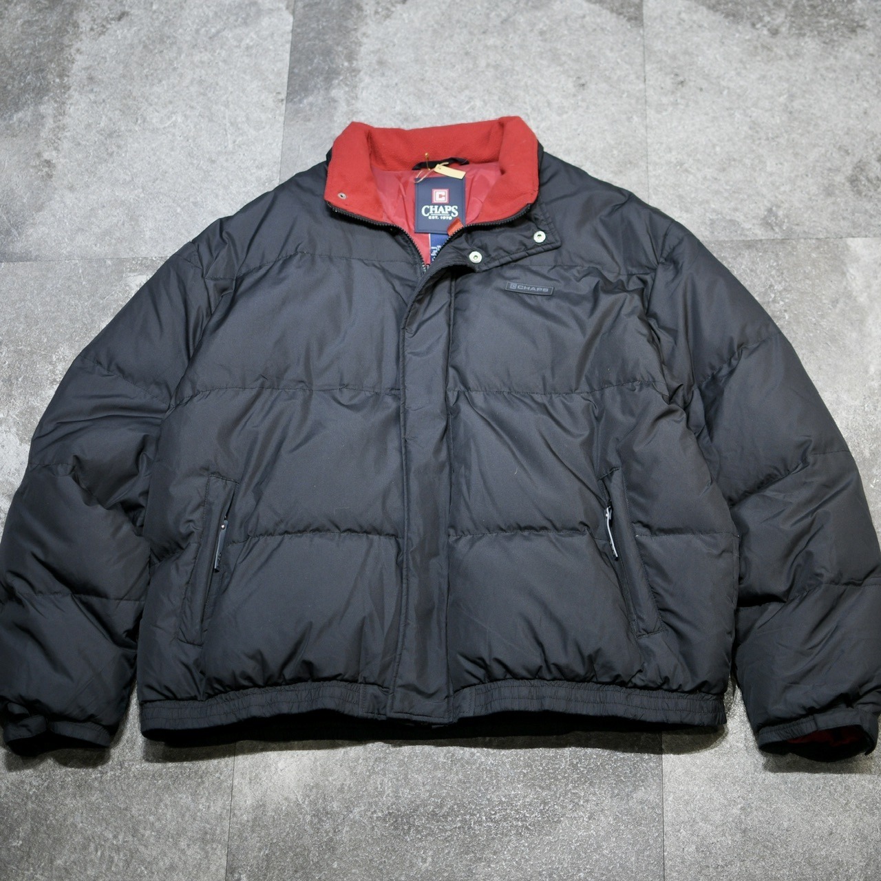CHAPS short length down jacket