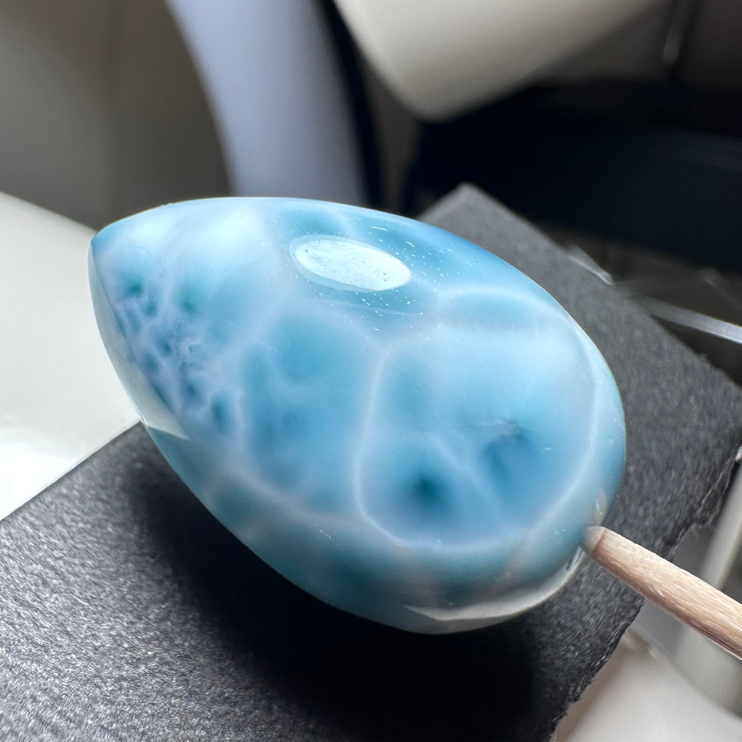 no.A15 ラリマー 貫通穴