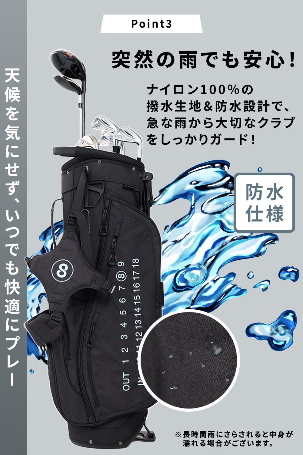 専用♡ FOURTEEN スタンドキャディバッグ 9型 グレー色 Fourteen