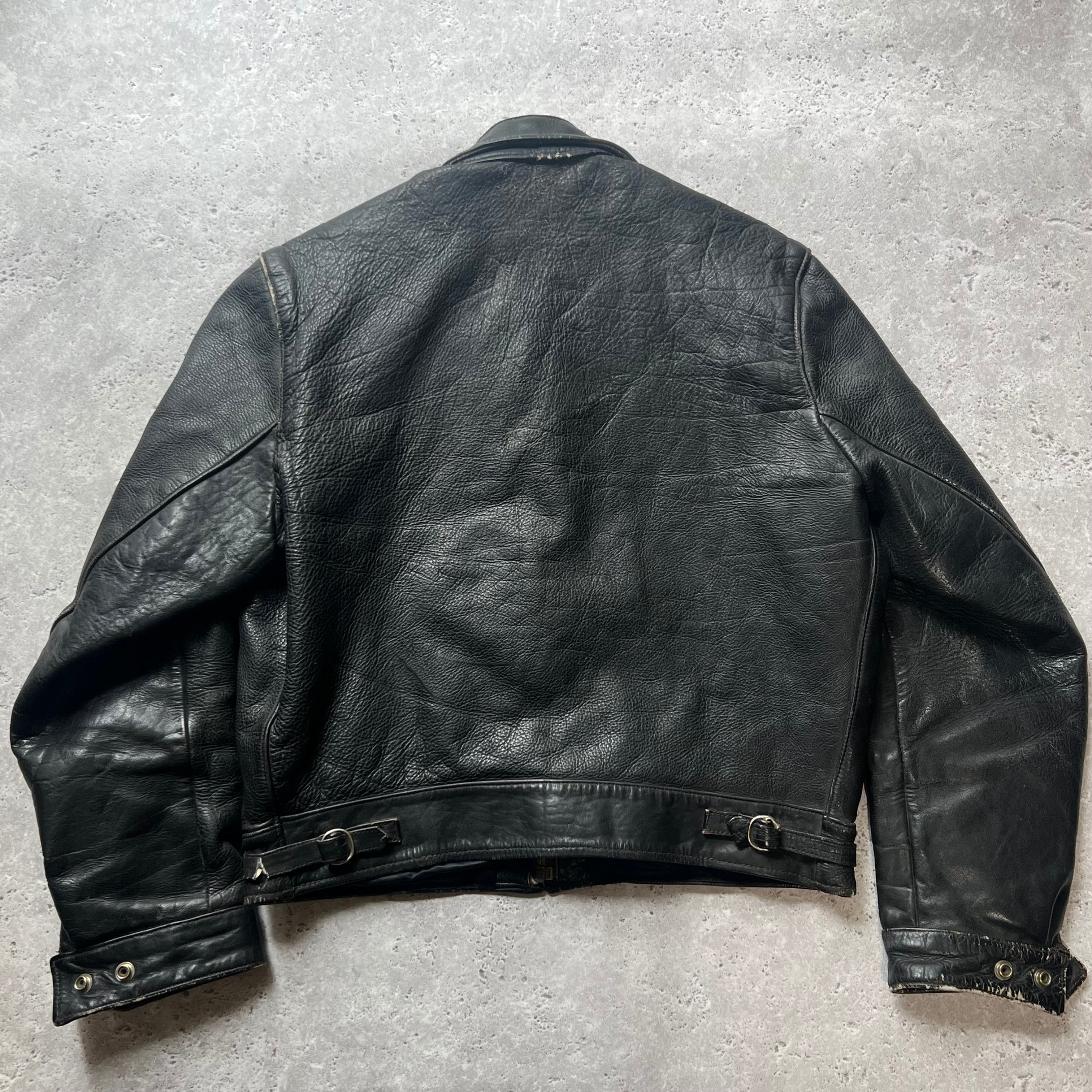40s Euro leather jacket | PAY ID