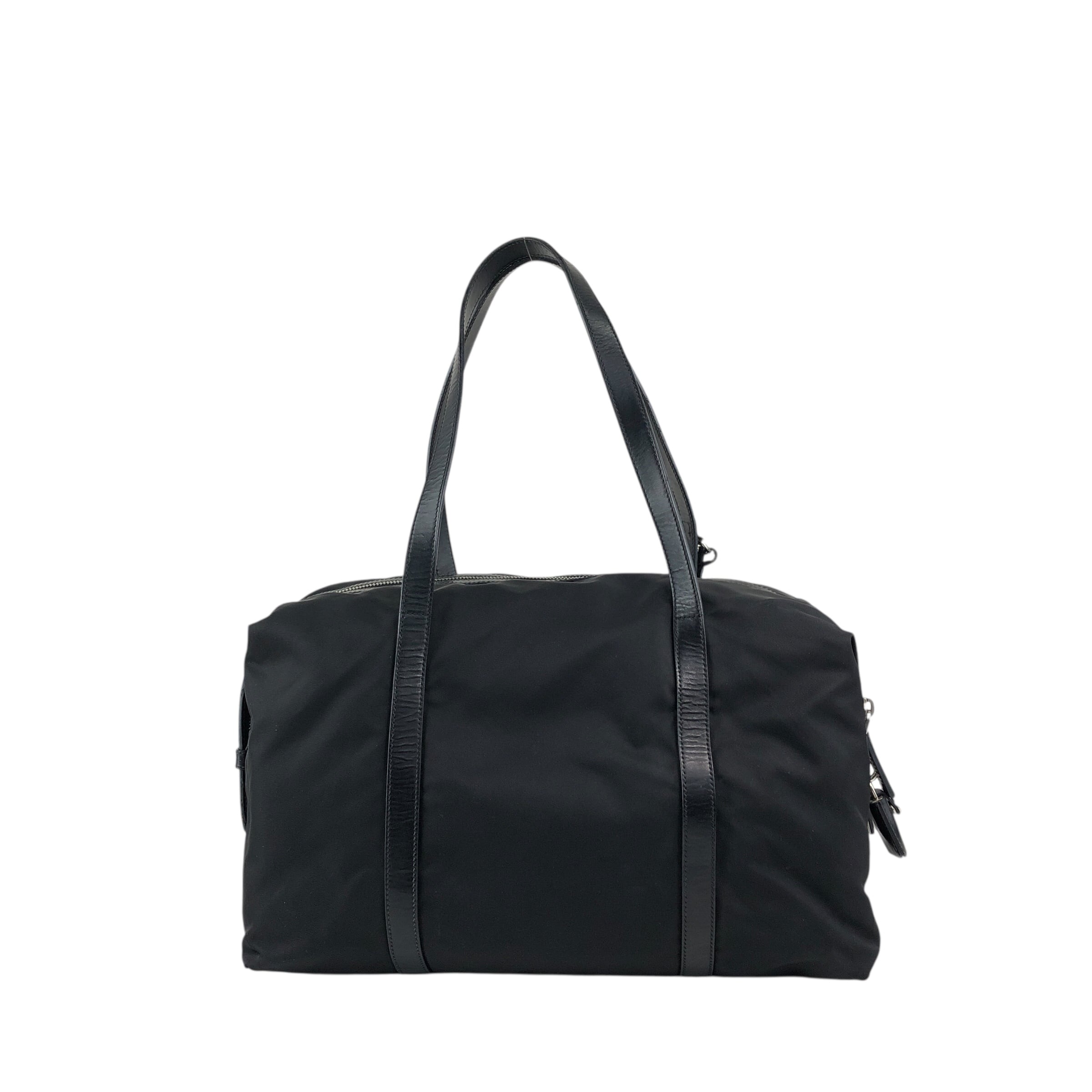 PRADA プラダ トートバッグ ブラック トライアングルロゴ ナイロン