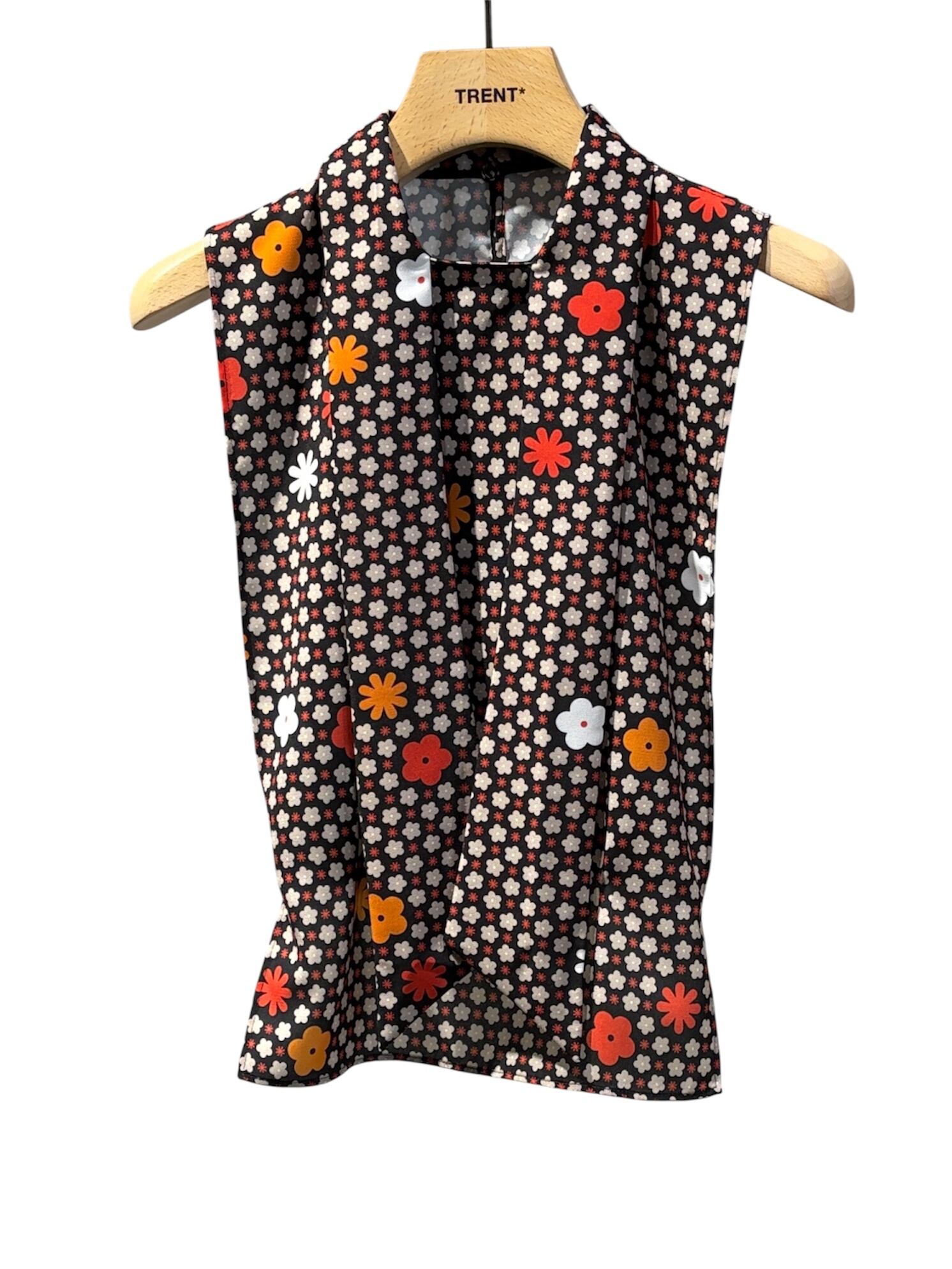 25AW】FETICO フェティコ / Rose jaquard stripe sailor collar blouse